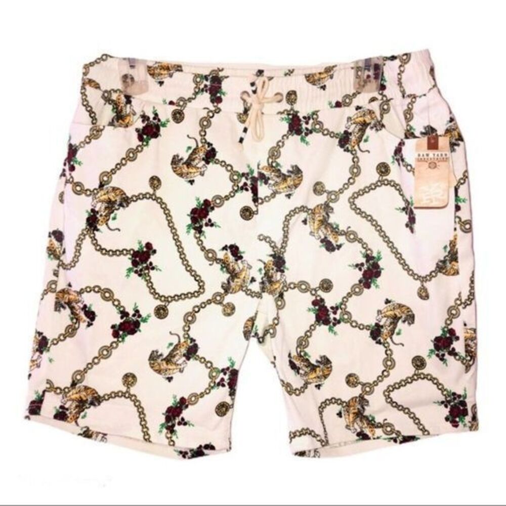Raw Yarn Men's Drawstring Shorts Size XL NWT